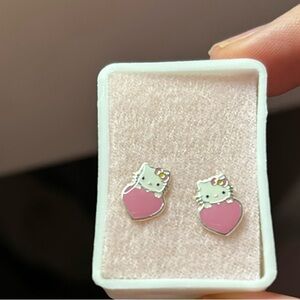 Hello kitty earrings